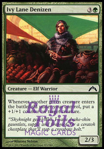 Ivy Lane Denizen 1x FOIL GTC MTG Gatecrash Common MINT green