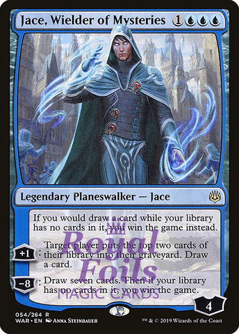 Jace, Wielder of Mysteries 1x FOIL WAR MTG War of the Spark Rare MINT blue