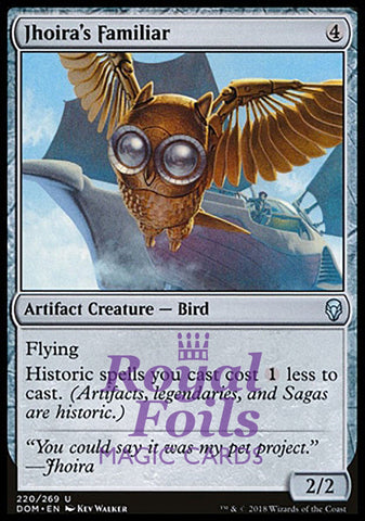 Jhoira's Familiar 1x FOIL DOM MTG Dominaria Uncommon MINT artifact