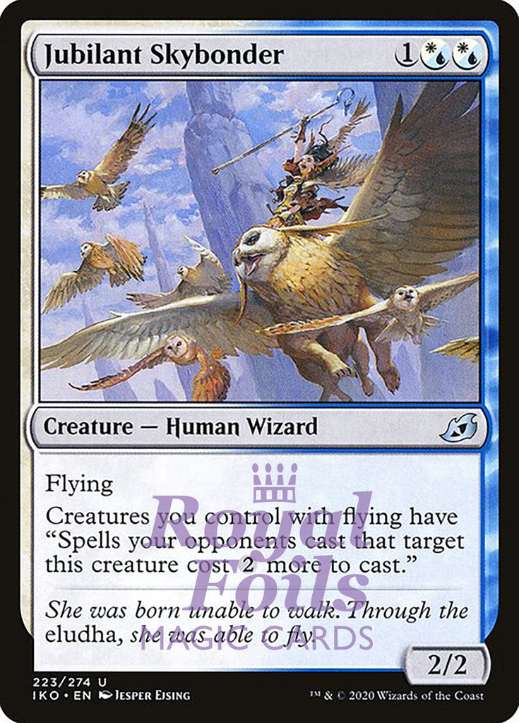 Jubilant Skybonder 2x FOIL IKO MTG Ikoria Uncommon MINT white blue