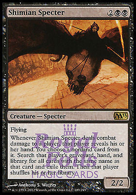 **1x FOIL Shimian Specter** MTG M13 Core Set Rare MINT black