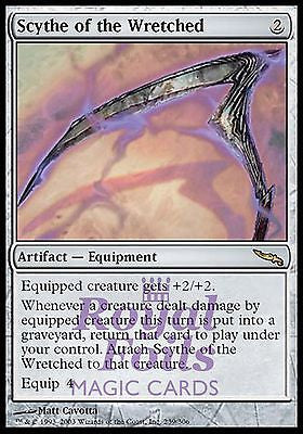 Scythe of the Wretched 1x FOIL MTG MDN Mirrodin Rare MINT artifact
