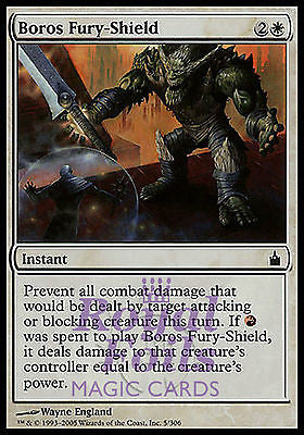 Boros Fury-Shield 2x FOIL RAV MTG Ravnica Common MINT white