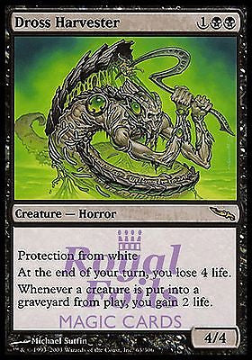 **1x FOIL Dross Harvester** MDN MTG Mirrodin Rare MINT black