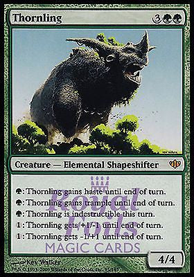 **1x FOIL Thornling** CON MTG Conflux Mythic MINT green