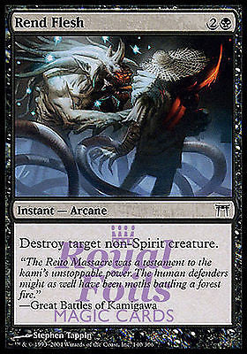 Rend Flesh 1x FOIL CHK MTG Champions Kamigawa Common MINT black