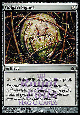 **1x FOIL Golgari Signet** RAV MTG Ravnica Common MINT black green artifact