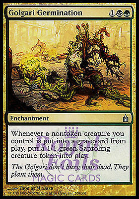 Golgari Germination 1x FOIL RAV MTG Ravnica Uncommon MINT black green