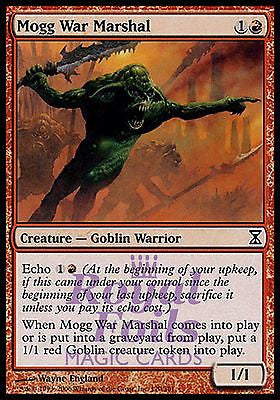 **1x FOIL Mogg War Marshal** TSP MTG Time Spiral Common MINT red