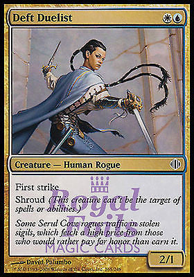 Deft Duelist 4x FOIL ALA MTG Shards of Alara Common MINT white blue