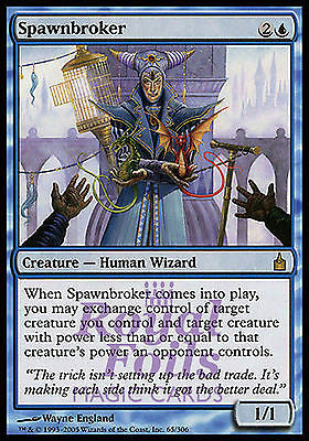 Spawnbroker 1x FOIL RAV MTG Ravnica Rare MINT blue human