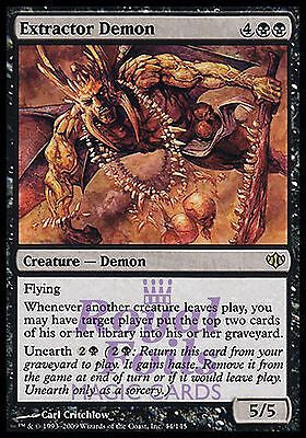 **1x FOIL Extractor Demon** CON MTG Conflux Rare MINT black