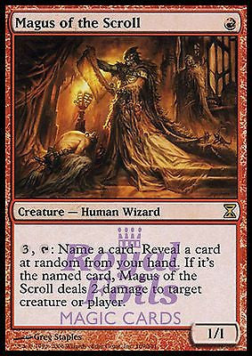 **2x FOIL Magus of the Scroll** TSP MTG Time Spiral Rare NM red