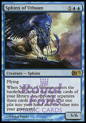 Sphinx of Uthuun 2x FOIL MTG M13 Core Set Rare MINT blue