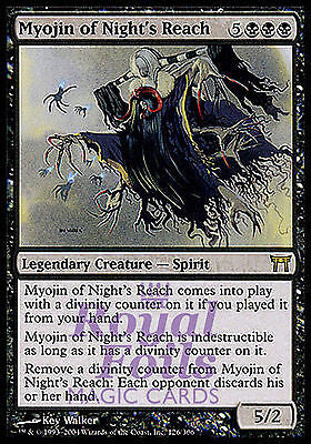 Myojin of Night's Reach 1x FOIL CHK MTG Champions Kamigawa Rare MINT black