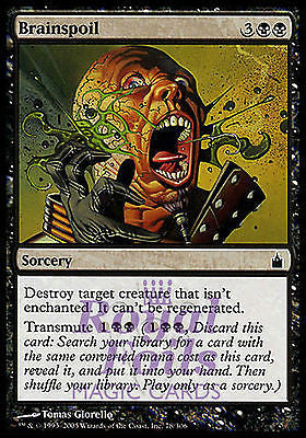 **1x FOIL Brainspoil** RAV MTG Ravnica Common MINT black