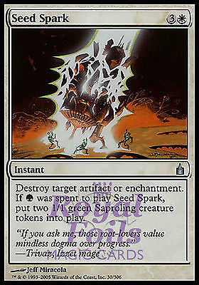 **2x FOIL Seed Spark** RAV MTG Ravnica Uncommon MINT white