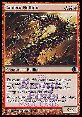 **2x FOIL Caldera Hellion** ALA MTG Shards of Alara Rare MINT red