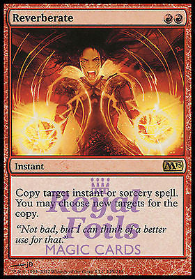 **1x FOIL Reverberate** MTG M13 Core Set Rare MINT red