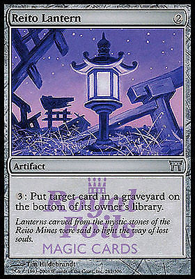 **1x FOIL Reito Lantern** CHK MTG Champions Kamigawa Uncommon MINT artifact