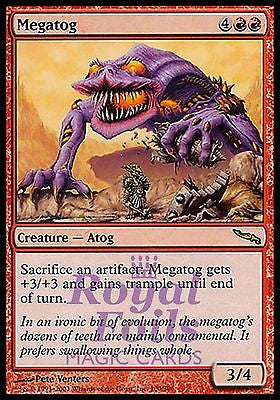 Megatog 1x FOIL MDN MTG Mirrodin Rare MINT red