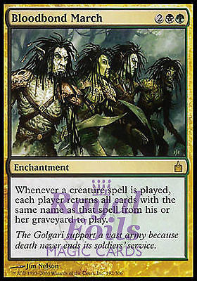 **1x FOIL Bloodbond March** RAV MTG Ravnica Rare MINT black green