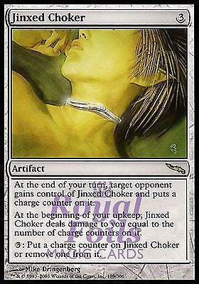 Jinxed Choker 1x FOIL MDN MTG Mirrodin Rare MINT artifact