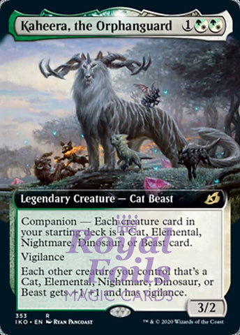 Kaheera, the Orphanguard 2x FOIL IKO MTG Ikoria Rare MINT green white