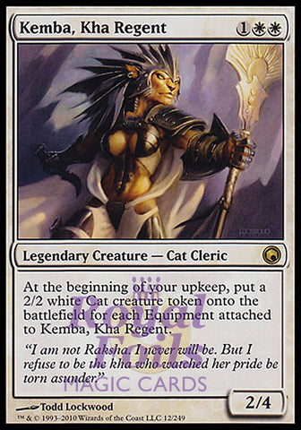 Kemba, Kha Regent 1x FOIL SOM MTG Scars of Mirrodin Rare MINT white