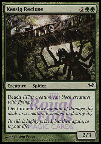 Kessig Recluse 2x FOIL DKA MTG Dark Ascension Common MINT green