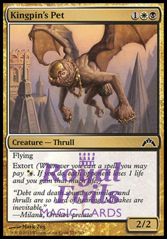 Kingpin's Pet 2x FOIL GTC MTG Gatecrash Common MINT white black
