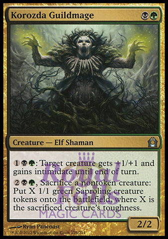 Korozda Guildmage 1x FOIL RTR MTG Return to Ravnica Uncommon 3 MT 1 NM black green