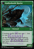 Duskwatch Recruiter // Krallenhorde Howler 1x FOIL SOI MTG Shadows Over Innistrad Uncommon MINT green