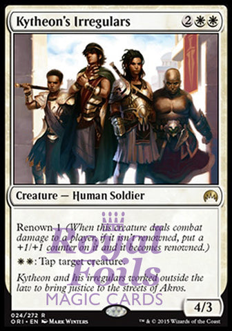 Kytheon's Irregulars 2x FOIL ORI MTG Magic Origins Rare MINT white