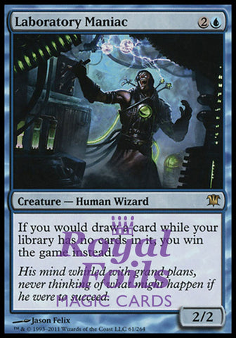 Laboratory Maniac 1x FOIL ISD MTG Innistrad Rare MINT blue