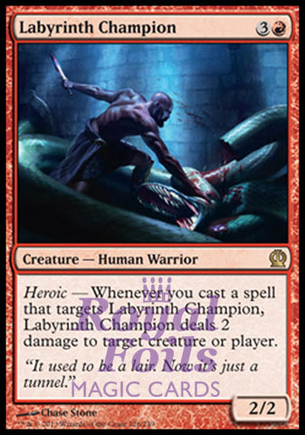 Labyrinth Champion 2x FOIL THS MTG Theros Rare MINT red