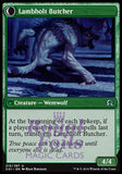 Lambholt Pacifist // Lambholt Butcher 2x FOIL SOI MTG Shadows Over Innistrad Uncommon MINT green