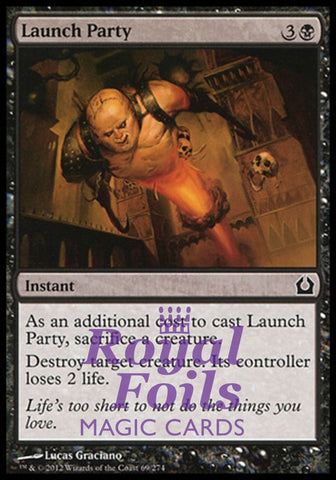 Launch Party 4x FOIL RTR MTG Return to Ravnica Common MINT black