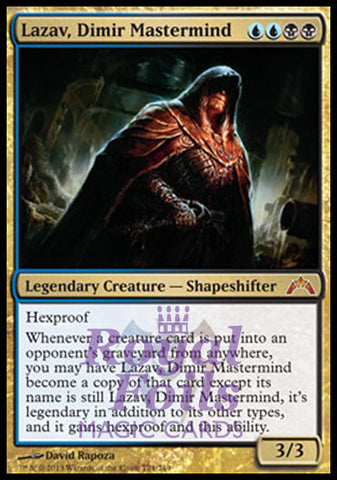 Lazav, Dimir Mastermind 1x FOIL GTC MTG Gatecrash Mythic MINT blue black