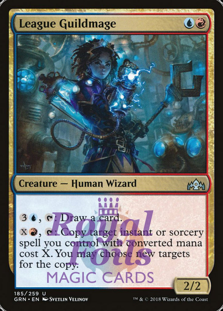 League Guildmage 2x FOIL GRN MTG Guilds of Ravnica Uncommon MINT blue red