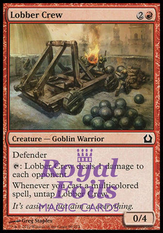 Lobber Crew 2x FOIL RTR MTG Return to Ravnica Common MINT red