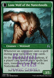 Hermit of the Natterknolls // Lone Wolf of the Natterknolls 1x FOIL SOI MTG Shadows Over Innistrad Uncommon MINT green