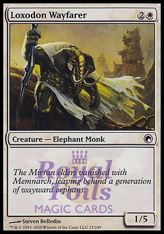 Loxodon Wayfarer 4x FOIL SOM MTG Scars of Mirrodin Common 3 MINT + 1 NM white