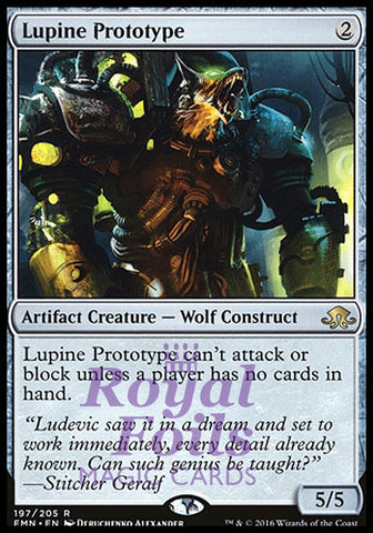 Lupine Prototype 1x FOIL EMN MTG Eldritch Moon Rare MINT artifact