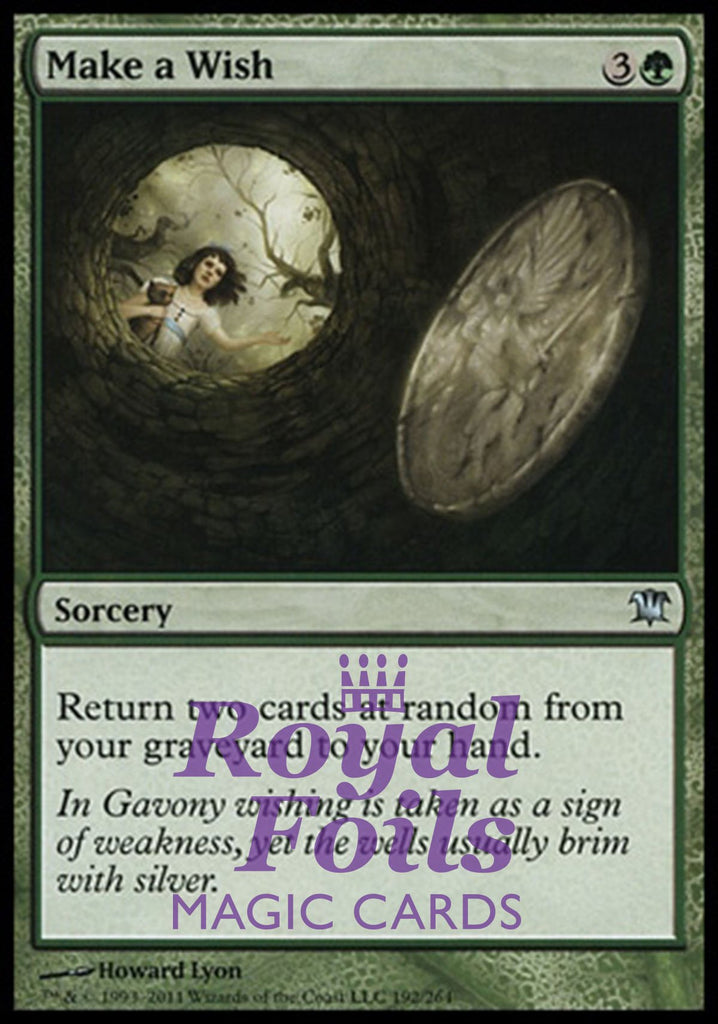 Make a Wish 2x FOIL ISD MTG Innistrad Uncommon MINT green