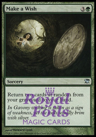 Make a Wish 2x FOIL ISD MTG Innistrad Uncommon MINT green