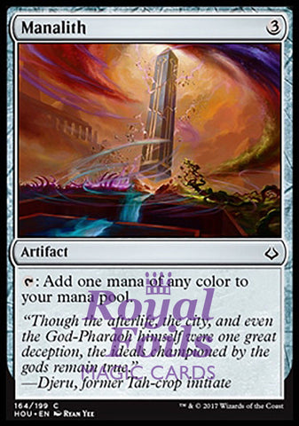 Manalith 4x FOIL HOU MTG Hour of Devastation Common MINT artifact