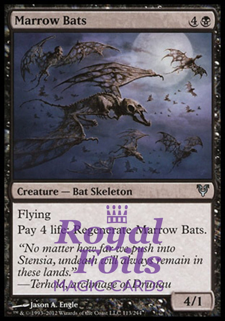 Marrow Bats 2x FOIL AVR MTG Avacyn Restored Uncommon MINT black