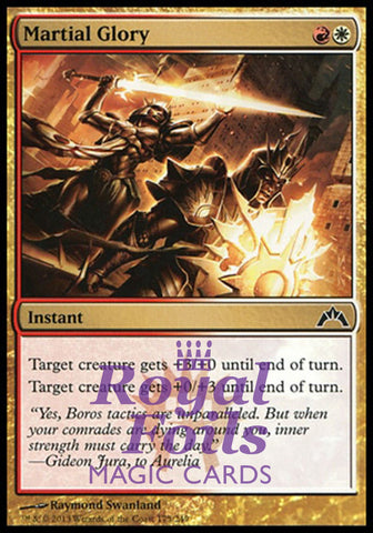Martial Glory 4x FOIL GTC MTG Gatecrash Common MINT red white