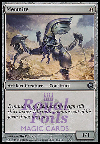 Memnite 1x FOIL SOM MTG Scars of Mirrodin Uncommon MINT artifact